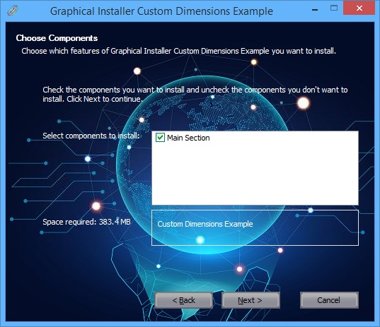 Custom Dimensions