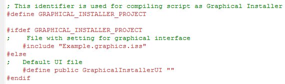 Graphical Installer script