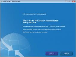 Installer for Arctic Communicator