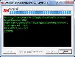 Drivers installation